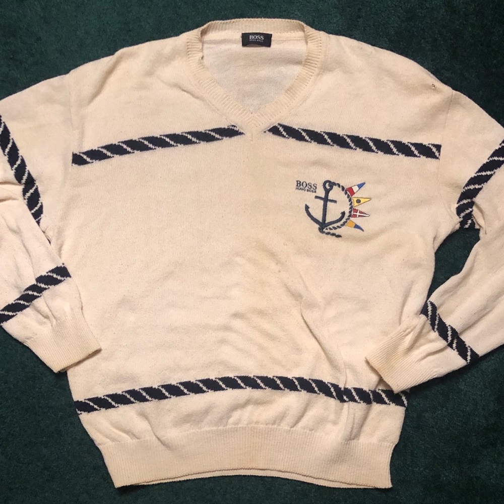 HUGO BOSS NAUTICAL SWEATER